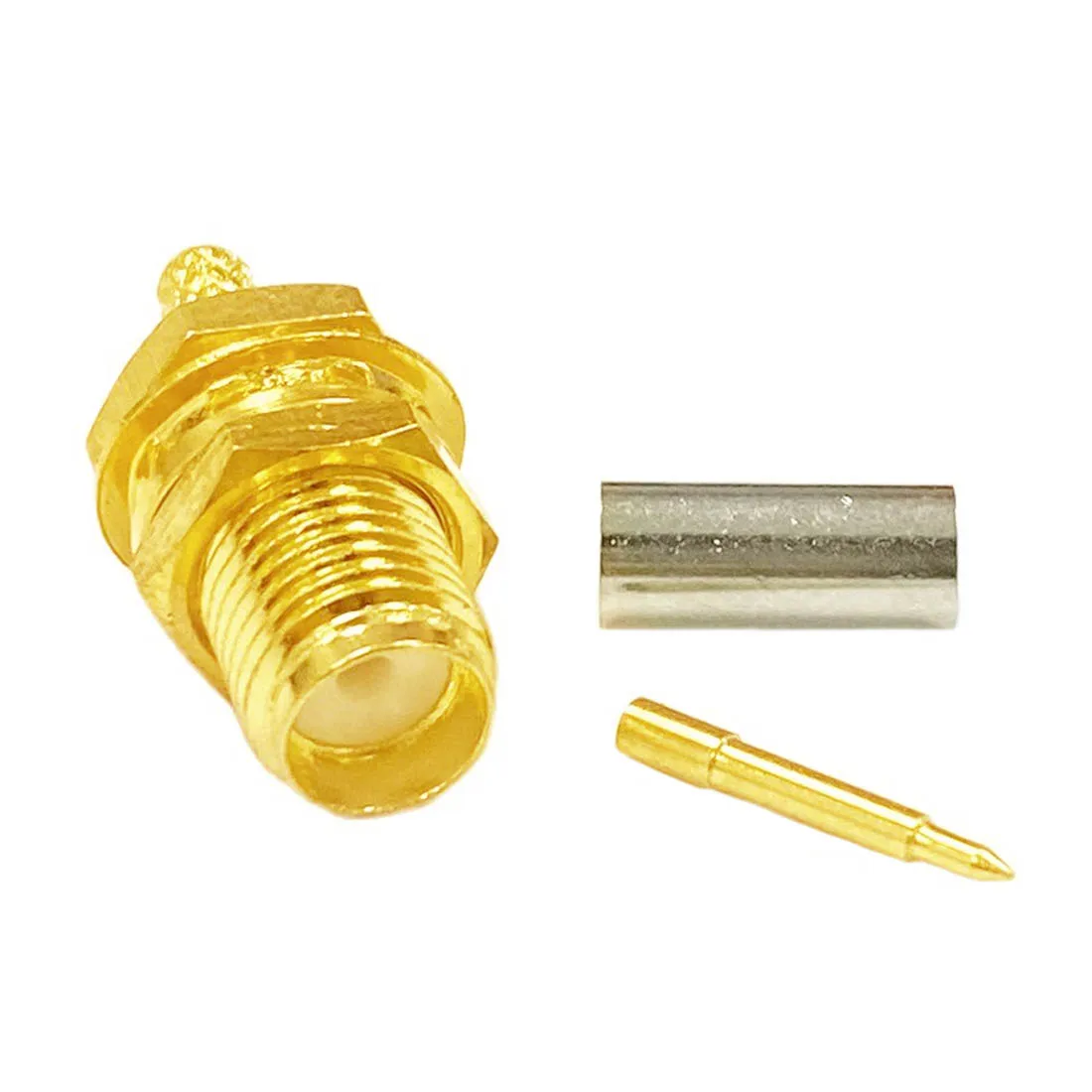 1pc RP-SMA Female Jack Nut RF Coax Modem Convertor Connector Crimp RG316 RG174 LMR100 Straight Goldplated New Wholesale
1pc RP-SMA Female Jack Nut RF Coax Modem Convertor Connector Crimp RG316 RG174 LMR100 Straight Goldplated New Wholesale