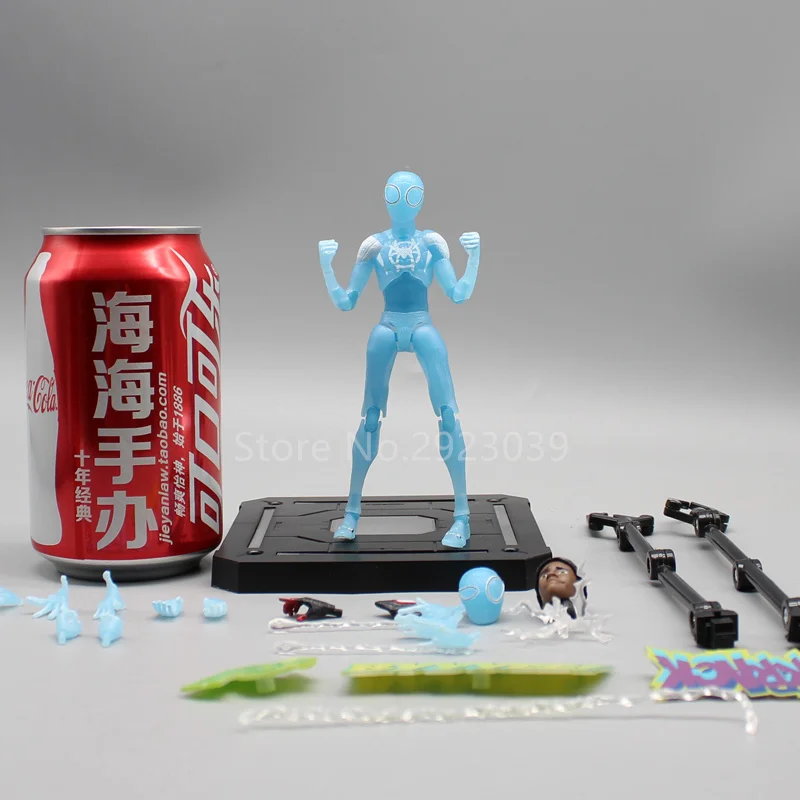 Spiderman Sv-action Action Figures Transparent Miles Morales Figure Model Anime Spider-man Into The Spider-verse Movable Toys
Spiderman Sv-action Action Figures Transparent Miles Morales Figure Model Anime Spider-man Into The Spider-verse Movable Toys
