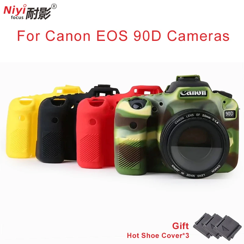 Soft Rubber Silicone Skin Case Cover DSLR Camera Video Bag Protective Body Battery Opening Photography For Canon EOS 90D
Soft Rubber Silicone Skin Case Cover DSLR Camera Video Bag Protective Body Battery Opening Photography For Canon EOS 90D