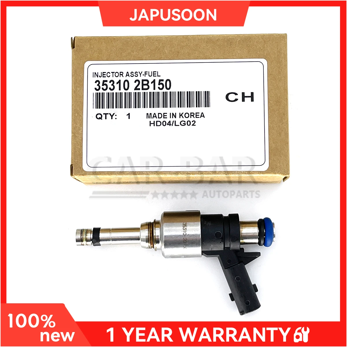 1Pc Fuel Injectors Nozzle 353102B150 for 2018-2020 Hyundai Accent Tucson Kia Rio Sportage 1.6L 35310-2B150 Car Accessories
1Pc Fuel Injectors Nozzle 353102B150 for 2018-2020 Hyundai Accent Tucson Kia Rio Sportage 1.6L 35310-2B150 Car Accessories