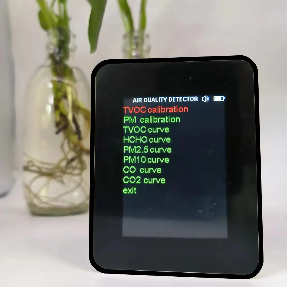 Air Quality Detector 10 In 1 PM2 5 PM10 HCHO AQI Temperature Humidity Tester TFT Colour Display Mobile Phone TUYA APP Control
Air Quality Detector 10 In 1 PM2 5 PM10 HCHO AQI Temperature Humidity Tester TFT Colour Display Mobile Phone TUYA APP Control