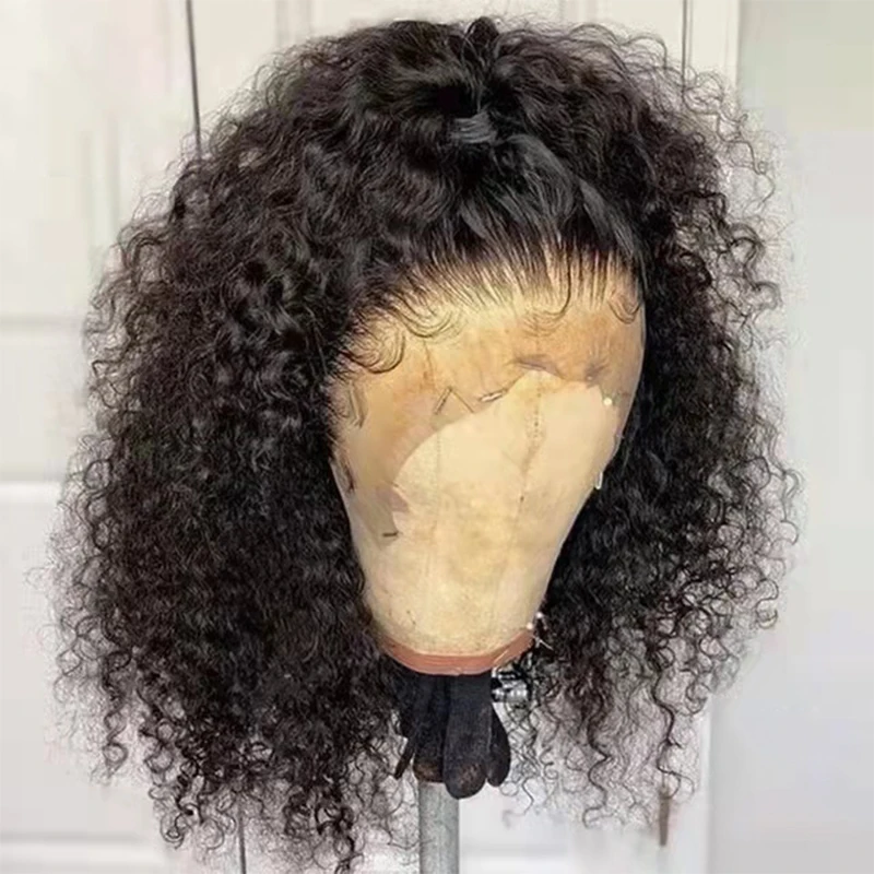 Natural Black Soft 14Inch Bob Kinky Cruly 180Density Lace Front Wig for Women BabyHair Glueless Preplucked Daily Heat Resistant
Natural Black Soft 14Inch Bob Kinky Cruly 180Density Lace Front Wig for Women BabyHair Glueless Preplucked Daily Heat Resistant