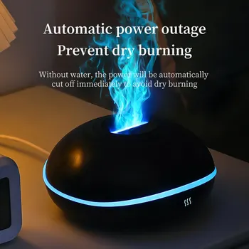 사무실 가정용 쿨 미스트 가습기, 초음파 오일 아로마 테라피 디퓨저, 7 가지 조명, 2024 년 최신 제품 상품 이미지