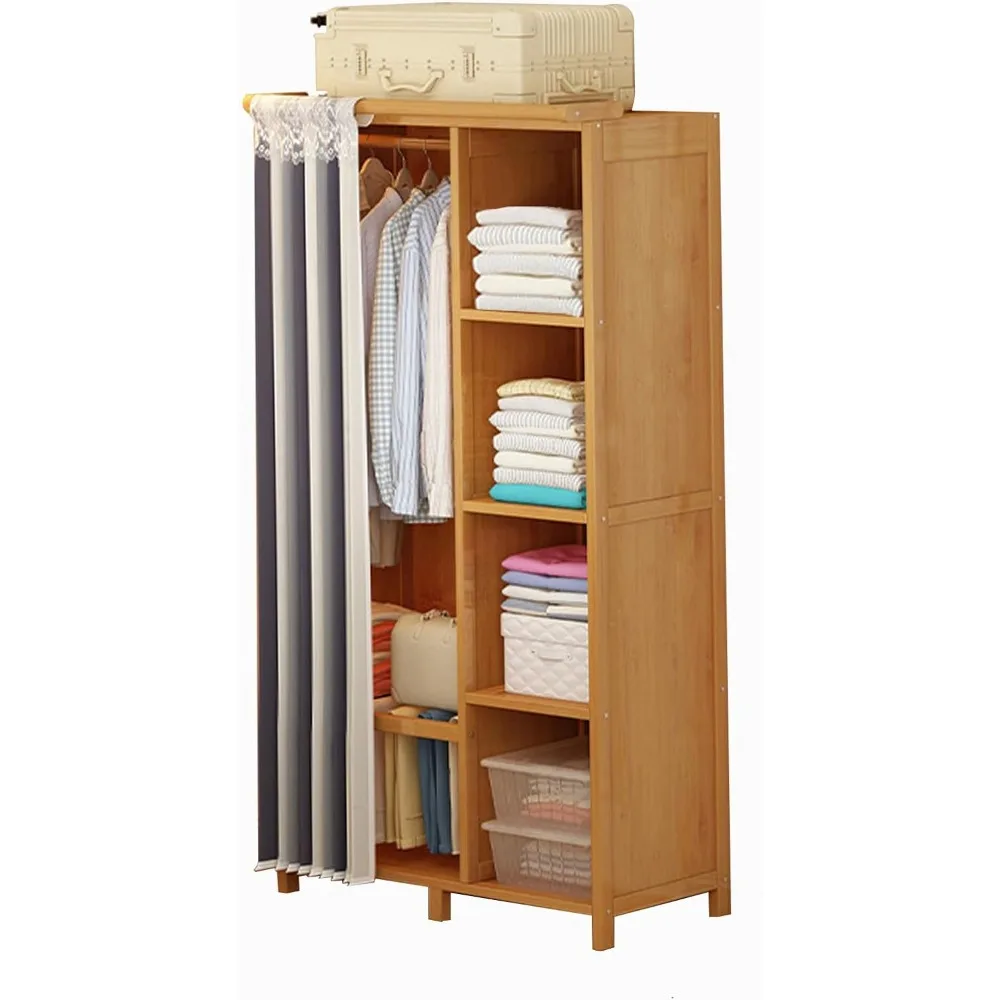 

Шкаф для гардероба с регулируемой высотой, Раскладной шкаф с подтяжками, легкая установка, шкафы для гардероба