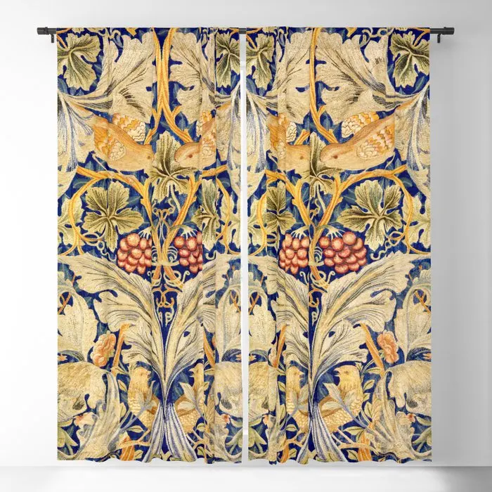 William Morris "Acanthus And Vine" 1. Blackout Curtains 3D Print Window Curtains For Bedroom Living Room Decor Window Treatments
William Morris "Acanthus And Vine" 1. Blackout Curtains 3D Print Window Curtains For Bedroom Living Room Decor Window Treatments