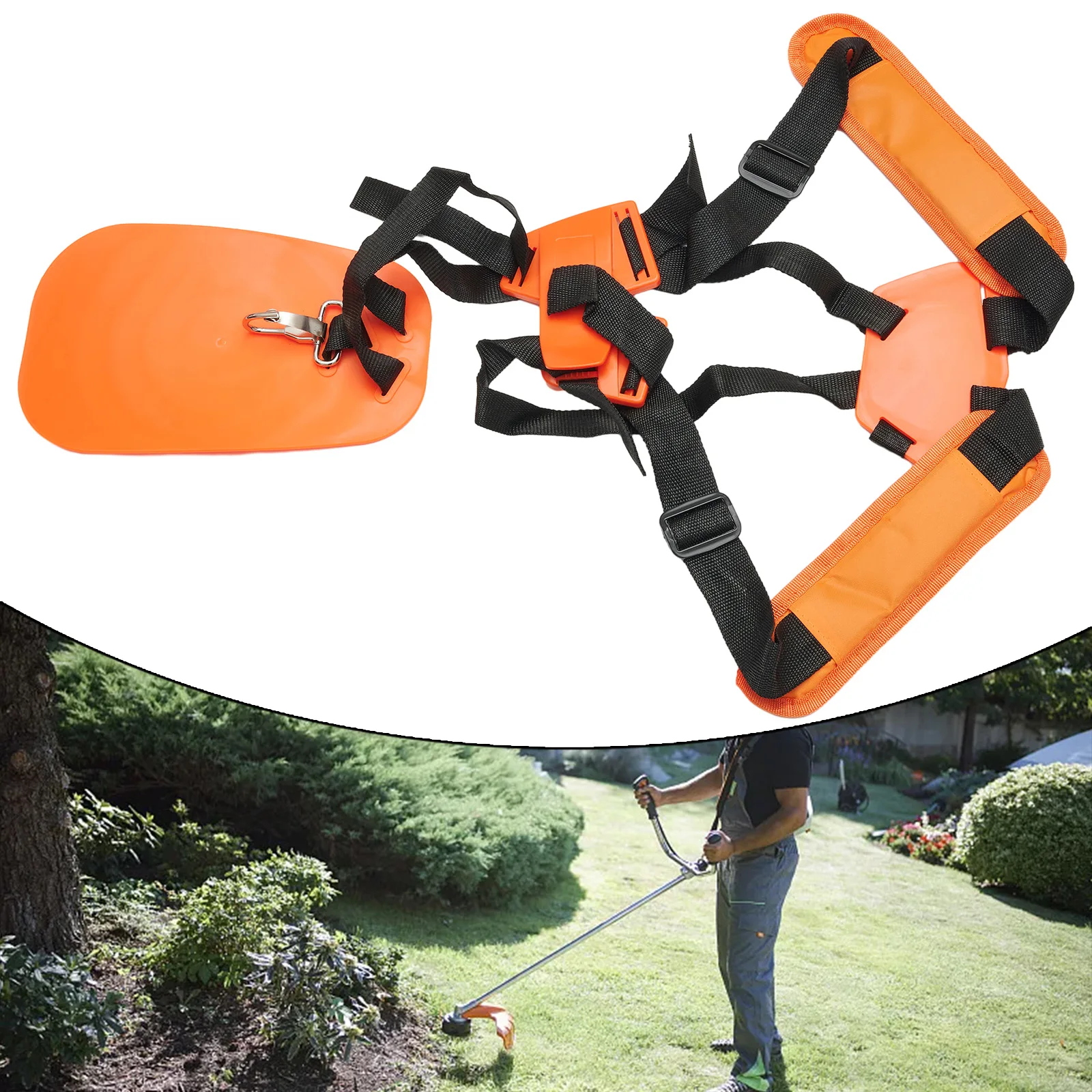 

1PC Shoulder Strap Shoulder Straps String Trimmer Trimmer 4119 710 9001 Plastic Shoulder Strap Harness For Robin For Shindaiwa