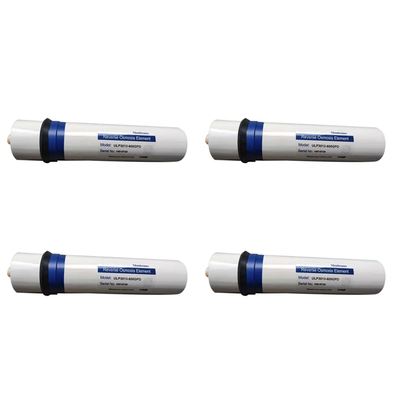4X 600 Gpd Osmosis Inversa Filter Reverse Osmosis RO Membranes Elements ULP3013-600 Water Filter Cartridge
4X 600 Gpd Osmosis Inversa Filter Reverse Osmosis RO Membranes Elements ULP3013-600 Water Filter Cartridge