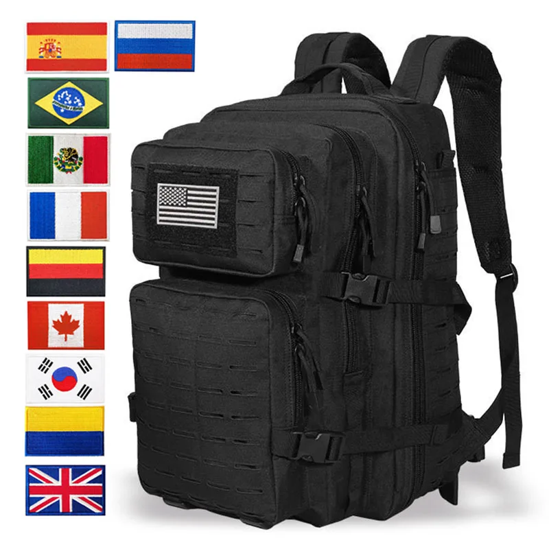 Outdoor Tactical Backpack Men Trekking Mountaineering Sports Backpacks Camouflage MOLLE System 3P Bags 45L
Outdoor Tactical Backpack Men Trekking Mountaineering Sports Backpacks Camouflage MOLLE System 3P Bags 45L