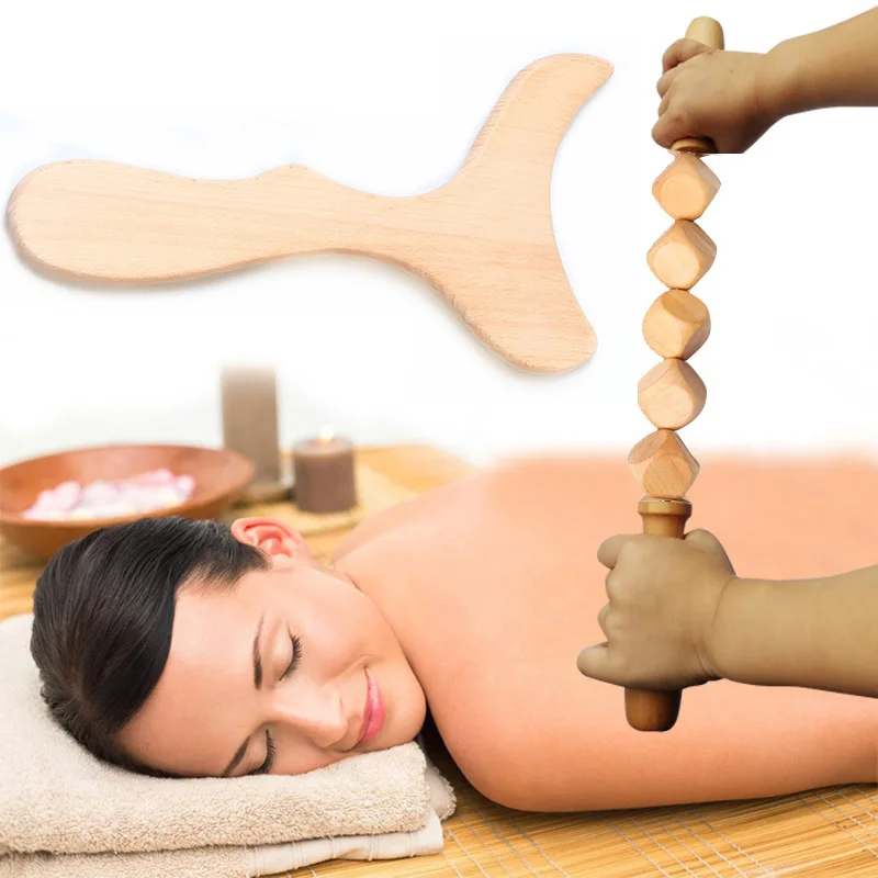 2Pcs/Set Wood Therapy Massage Tools, Maderoterapia Kit for Body Shaping,Lymphatic Drainage Massager for Body Sculpting Cellulite
2Pcs/Set Wood Therapy Massage Tools, Maderoterapia Kit for Body Shaping,Lymphatic Drainage Massager for Body Sculpting Cellulite