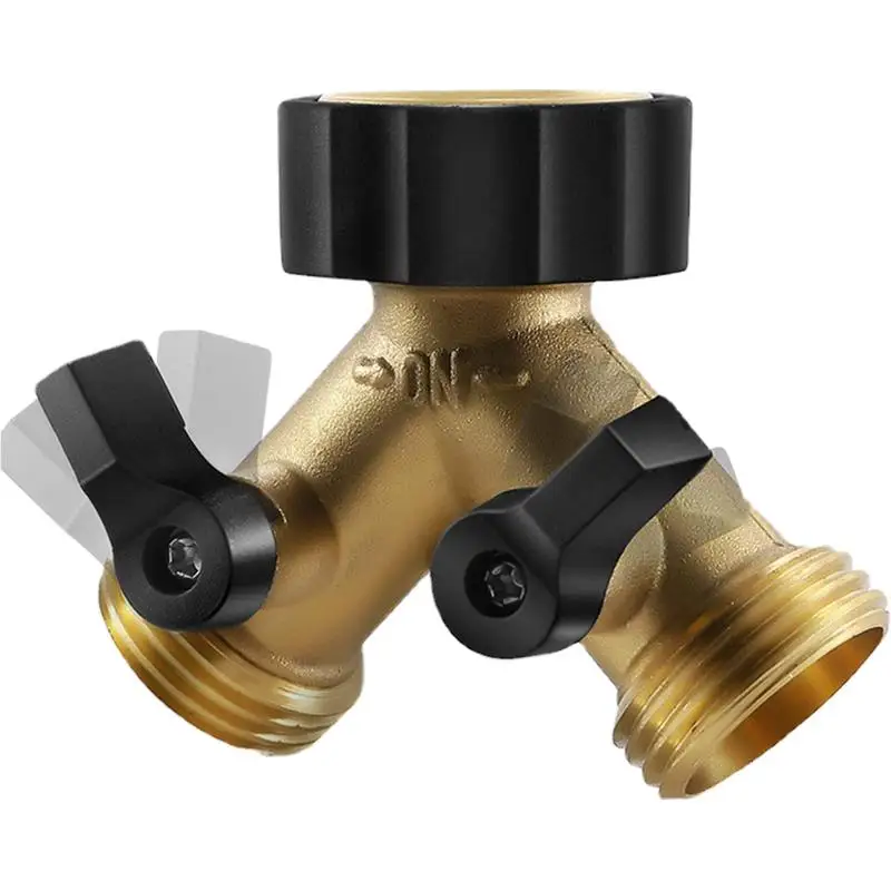 Hose Splitter 2 Way Heavy Duty Heavy Duty Brass 2-Way Y Splitter Faucet Splitter Garden Hose Y Splitter Comfortable Rubberized
Hose Splitter 2 Way Heavy Duty Heavy Duty Brass 2-Way Y Splitter Faucet Splitter Garden Hose Y Splitter Comfortable Rubberized