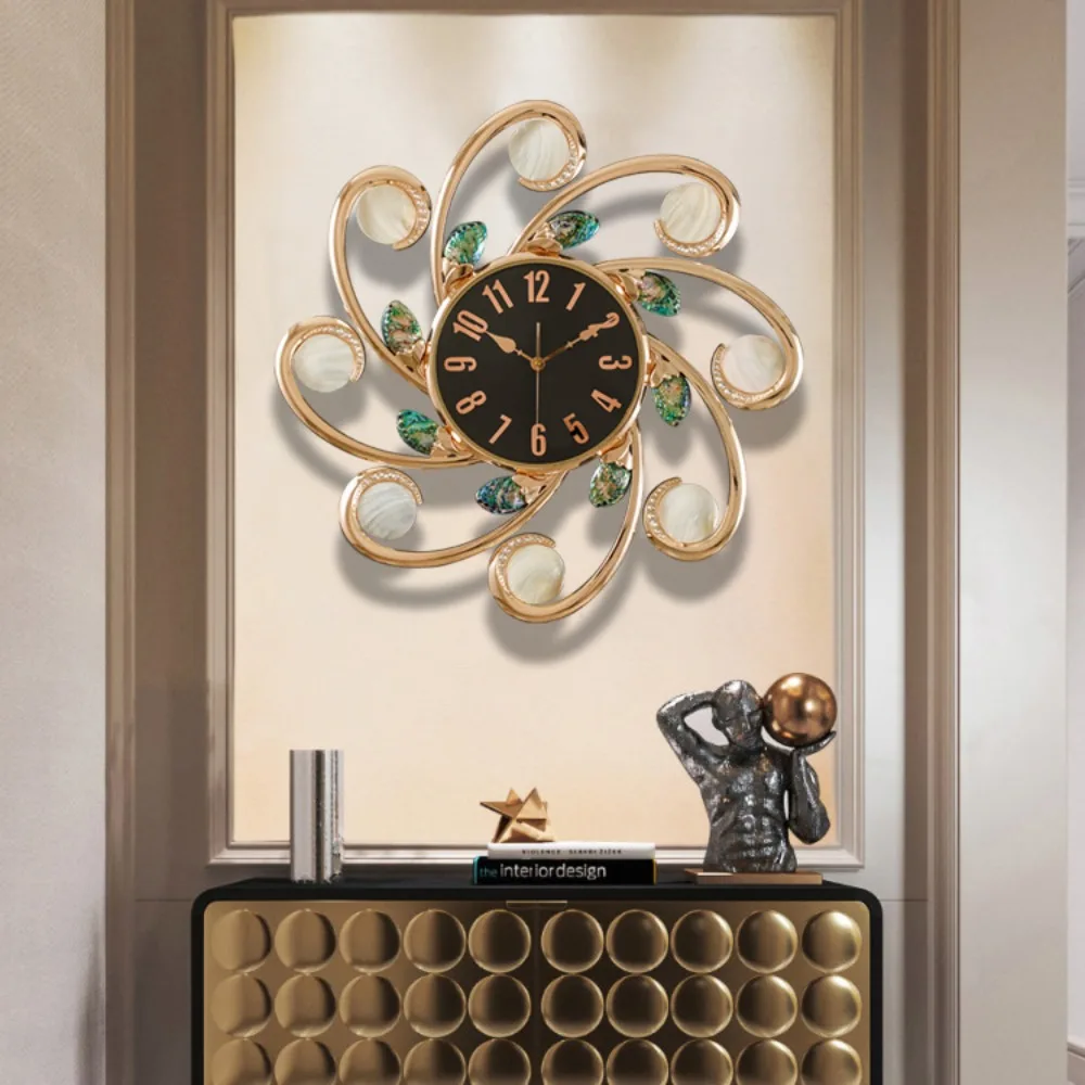 2023 New European Light Luxury Creative Wall Clock, High end Living Room, foyer clock, internet celebrity, grand and fashionable
2023 New European Light Luxury Creative Wall Clock, High end Living Room, foyer clock, internet celebrity, grand and fashionable