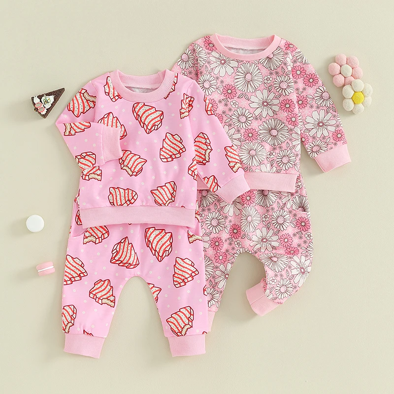 Bmnmsl Baby Girls Outfits Christmas Tree/Flower Print Crew Neck Long Sleeve Sweatshirts Long Pants 2Pcs Christmas Clothes Set
Bmnmsl Baby Girls Outfits Christmas Tree/Flower Print Crew Neck Long Sleeve Sweatshirts Long Pants 2Pcs Christmas Clothes Set