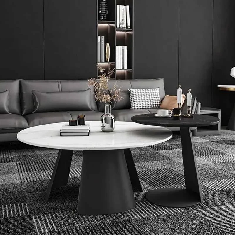 

Nordic Luxury Coffee Table Design Metal Round Bedroom Coffee Tables Minimalist Glam Muebles Para El Hogar Home Decoration
