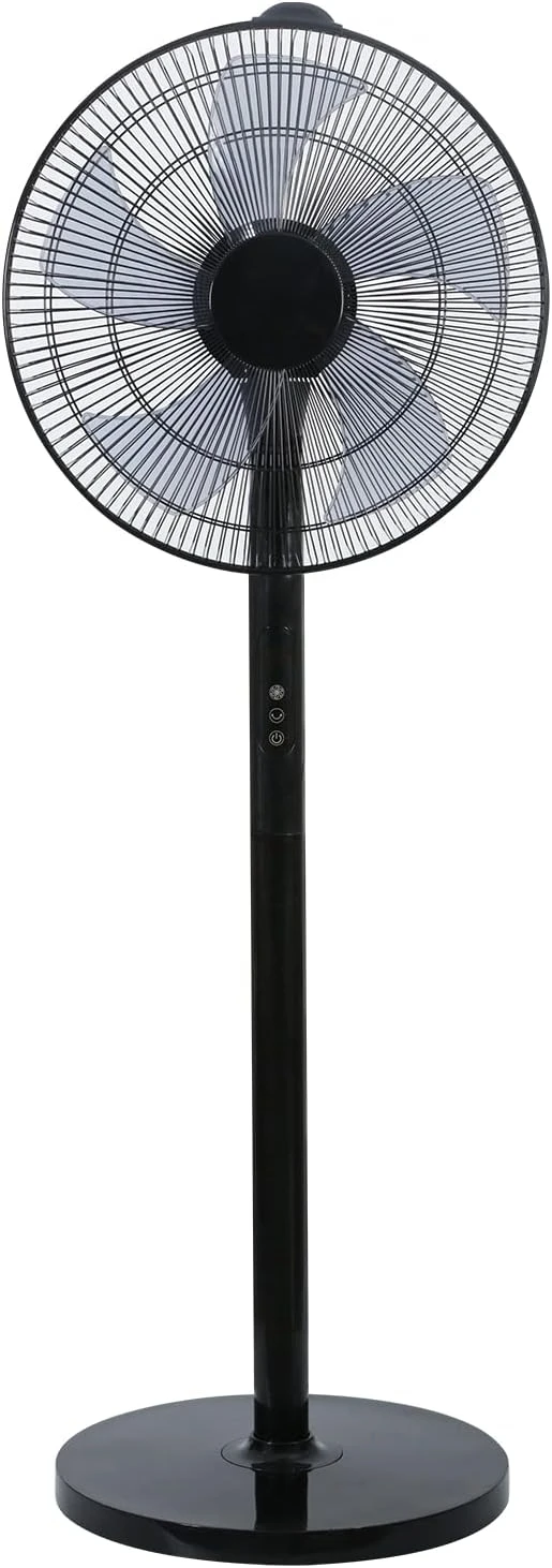 

Adjustable 12 Levels Speed Pedestal Stand Fan with Remote Control,1 Pack