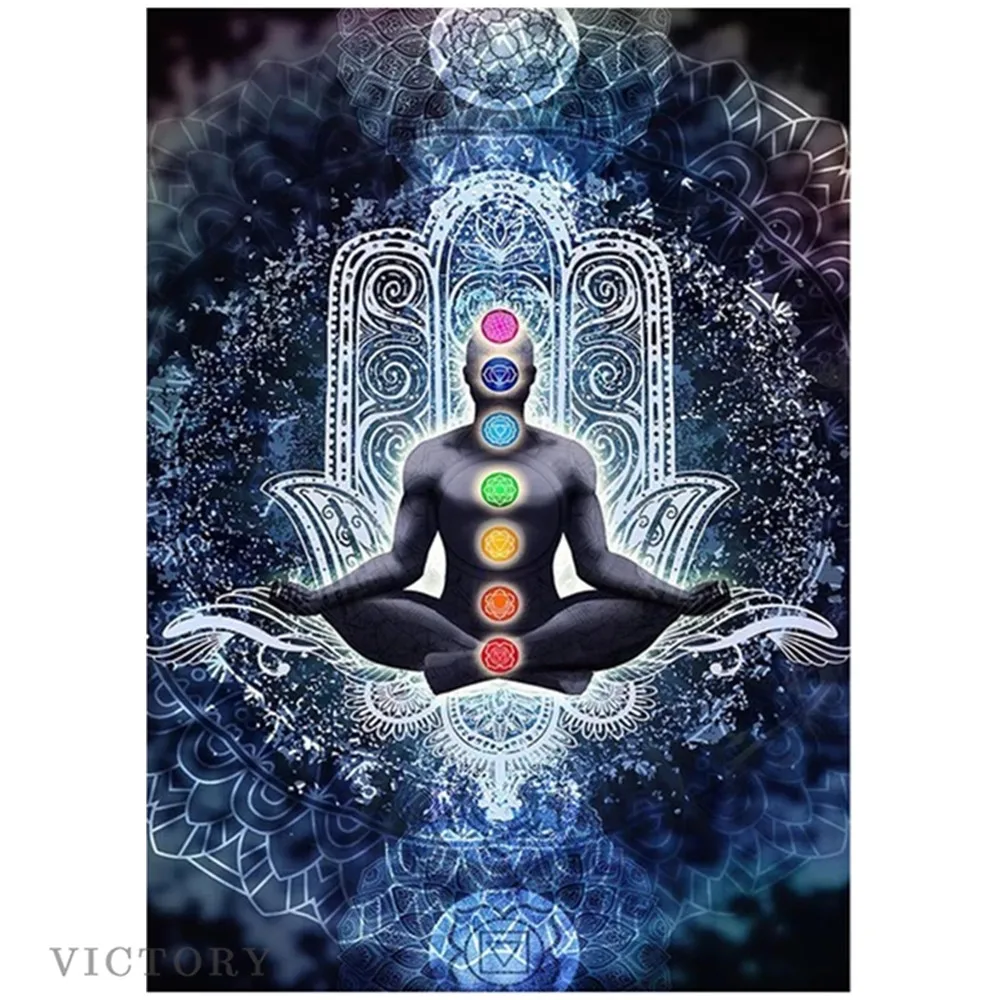 5D Diy Diamond Painting Meditation 7 Chakra Mandala Yoga Full Diamond Buddha Statue Art Mosaic Embroidery Cross Stitch Gift
5D Diy Diamond Painting Meditation 7 Chakra Mandala Yoga Full Diamond Buddha Statue Art Mosaic Embroidery Cross Stitch Gift