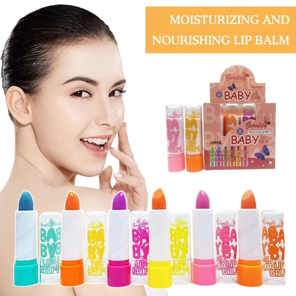 

1-5pcs Moisturizing Lipstick Natural Plant Lip Balm Anti-cracking Lasting 1pc Random Color Moisturizing Long Gloss Lip