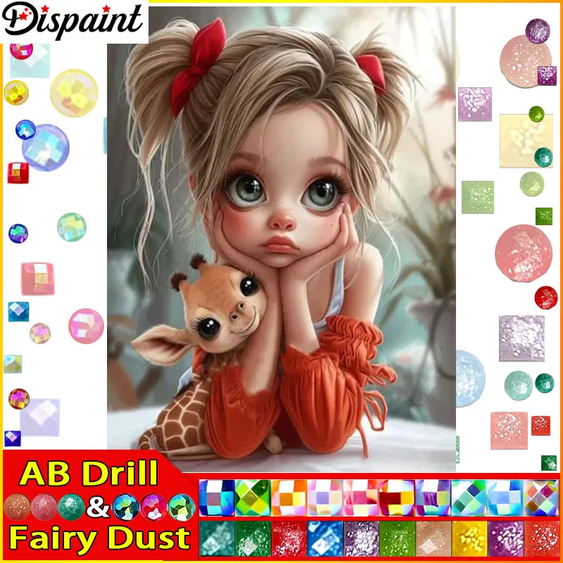 Dispaint Fairy Dust AB Full Diamond"Cartoon Girl Deer "DIY 5D Diamond Painting Cross Stitch Home Decor Picture Of Rhinestone
Dispaint Fairy Dust AB Full Diamond"Cartoon Girl Deer "DIY 5D Diamond Painting Cross Stitch Home Decor Picture Of Rhinestone