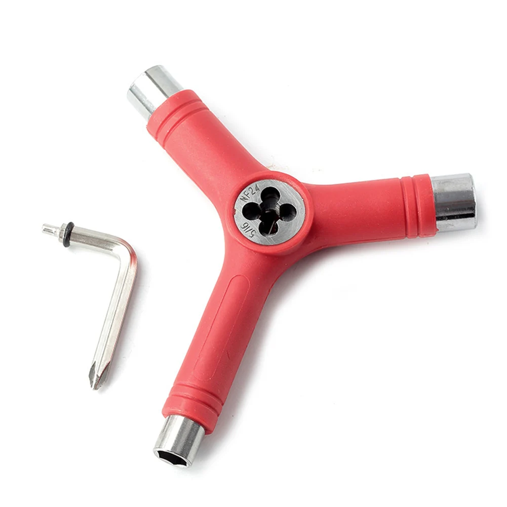 L-type Wrench Y-wrench Multi-function Parts Skateboard Tool Skateboard Wrench Skateboards Metal Material High Quality
L-type Wrench Y-wrench Multi-function Parts Skateboard Tool Skateboard Wrench Skateboards Metal Material High Quality