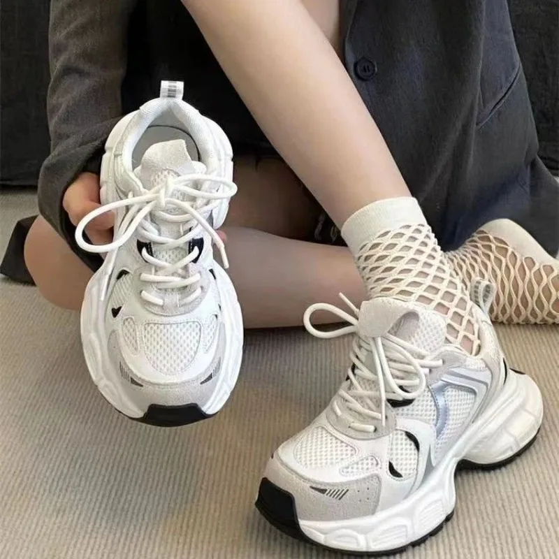 Women Sneakers Flats Platform Shoes Patchwork Thick Bottom Real Leather Round Toe Casual Ladies Sneakers Size 35-40
Women Sneakers Flats Platform Shoes Patchwork Thick Bottom Real Leather Round Toe Casual Ladies Sneakers Size 35-40