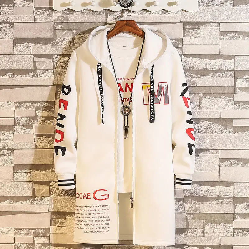 Trendy Mid-length Windbreaker Casual Thick Men's Coat British Men Korean Trench Loose Handsome
Trendy Mid-length Windbreaker Casual Thick Men's Coat British Men Korean Trench Loose Handsome