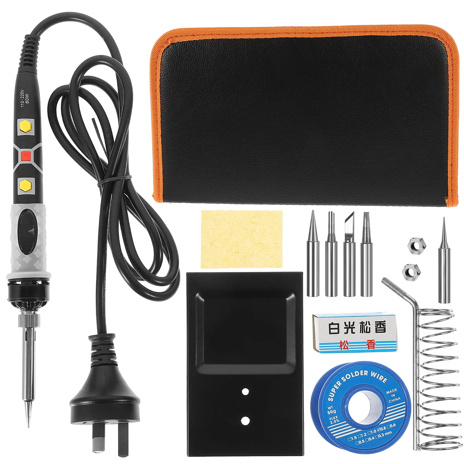 10 Pcs/Set Soldering Iron Tools Repair Welding Digital Adjustable Kit Electric Heating Alloy Repairs
10 Pcs/Set Soldering Iron Tools Repair Welding Digital Adjustable Kit Electric Heating Alloy Repairs