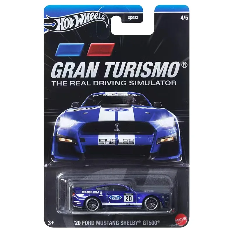 

Original Hot Wheels Car 1/64 Diecast Gran Turismo Ford Mustang Shelby GT500 Vehicle Model Toys for Boys Collection Birthday Gift