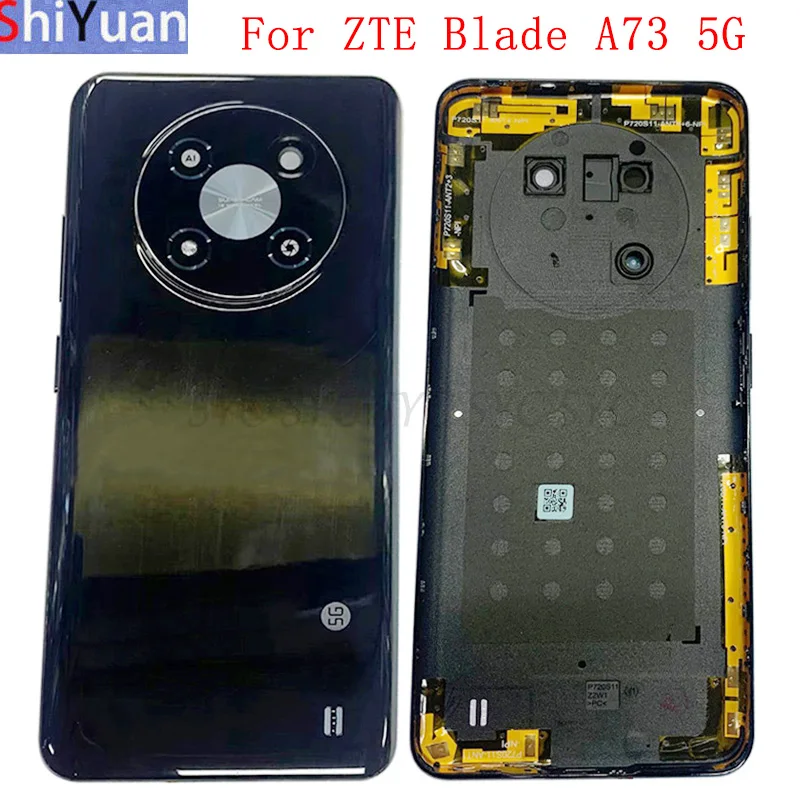 

Battery Cover Rear Door Housing Case For ZTE Blade A73 5G Back Cover with Logo Replacement Parts