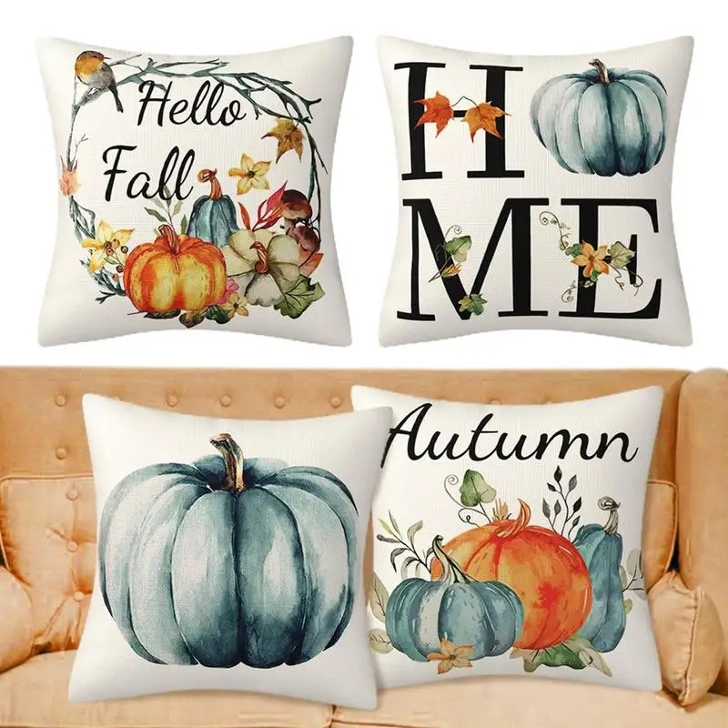 Fall Decor Pillow Covers Pumpkin Cushion Cover For Fall Decoration Reinforced Seams Design Decoration Supplies For Bedding Sofa
Fall Decor Pillow Covers Pumpkin Cushion Cover For Fall Decoration Reinforced Seams Design Decoration Supplies For Bedding Sofa