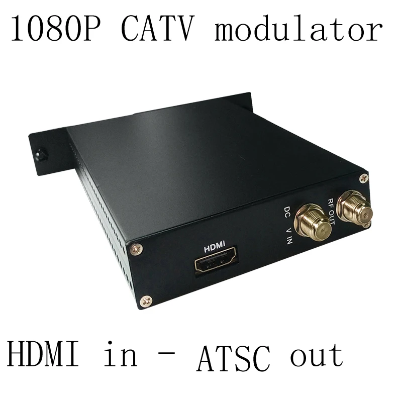 

Модулятор кодировщика AV HDMI к ATSC, цифровой ТВ-модуль QAM RF ATSC 1080P HDMI к ATSC модулятор
