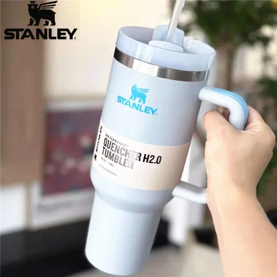

Stanley Quencher H2.0 FlowState Stainless Steel Vacuum Insulated Cup with Lid and Straw Suitable for Water, Iced Tea, or Coffee