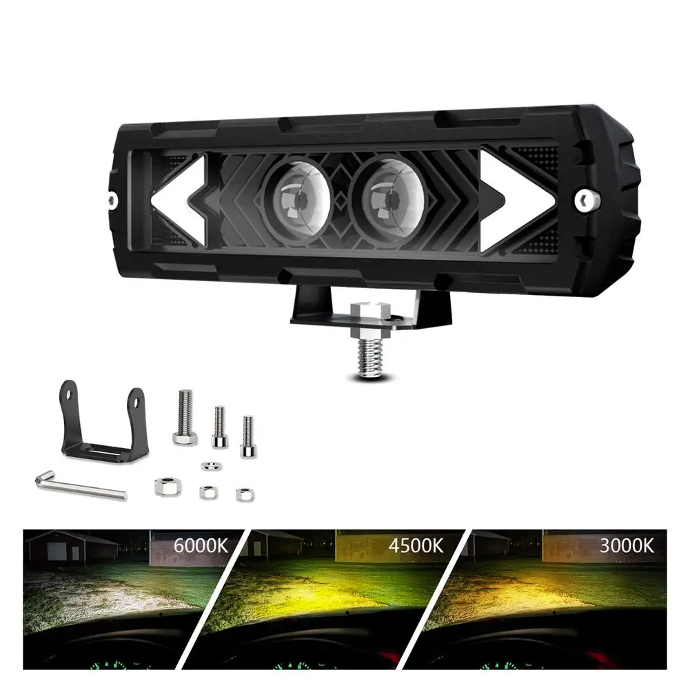 1PC S18 120W LED Dual-Color Headlight 6 Inch Dual-Lens Spotlight 6000K/4500K/3000K Car Motorcycle Headlight Retrofit Dropshipp
1PC S18 120W LED Dual-Color Headlight 6 Inch Dual-Lens Spotlight 6000K/4500K/3000K Car Motorcycle Headlight Retrofit Dropshipp