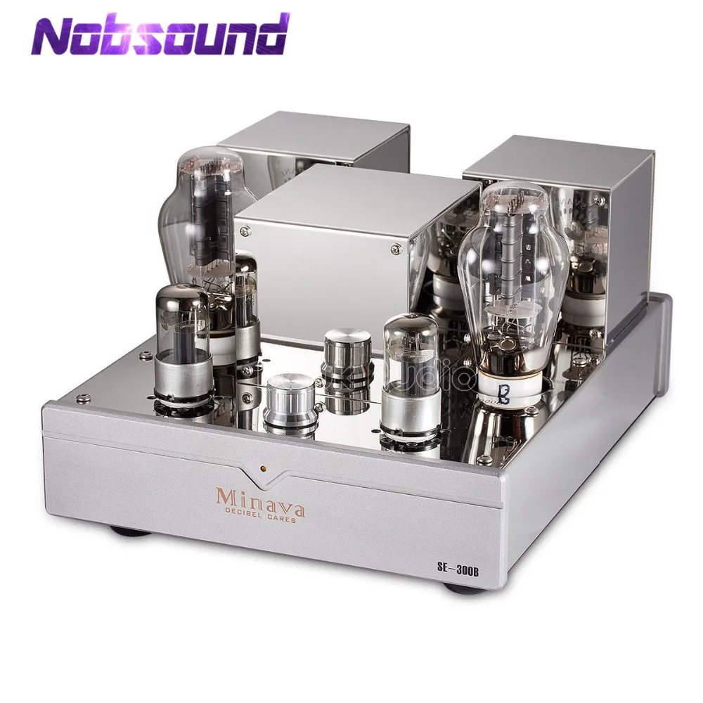 

Nobsound Hi-end 300B Single-ended Stereo Integrated Vacuum Tube Amplifier Class A HiFi Audio High Power Valve Amplifier