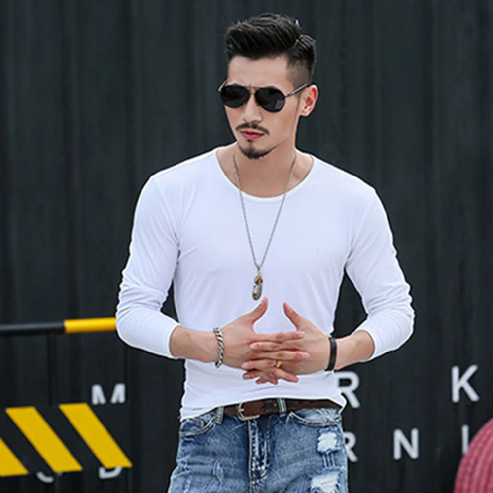 New Fashion Men's Tops Casual Slim Fit Long Sleeve Crew Neck T Shirts for Man Fitness Activewear Multiple Colors Available
New Fashion Men's Tops Casual Slim Fit Long Sleeve Crew Neck T Shirts for Man Fitness Activewear Multiple Colors Available