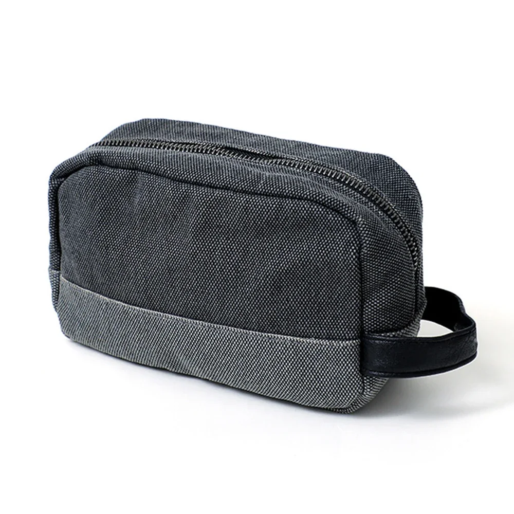 Мужская Холщовая Сумка Для Туалетных Принадлежностей, деловая дорожная портативная косметичка, женская косметичка, сумка для хранения косметики, простые сумки на молнии 
Мужская Холщовая Сумка Для Туалетных Принадлежностей, деловая дорожная портативная косметичка, женская косметичка, сумка для хранения косметики, простые сумки на молнии