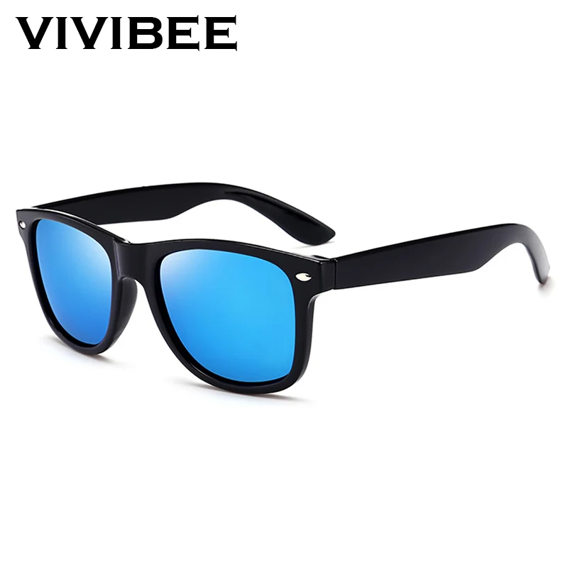 Солнцезащитные очки VIVIBEE в классической черной оправе UV400 для мужчин и женщин, зеркальные поляризационные, с ночным видением, для вождения, 2024 
Солнцезащитные очки VIVIBEE в классической черной оправе UV400 для мужчин и женщин, зеркальные поляризационные, с ночным видением, для вождения, 2024