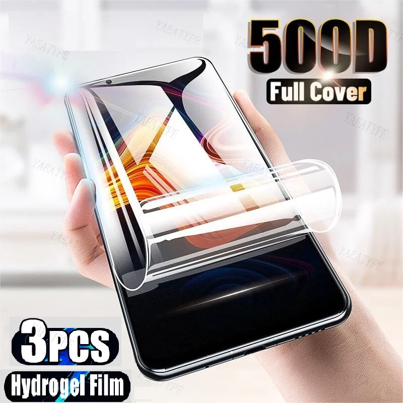 

3Pcs Hydrogel Film For Tecno Pova Neo 2 6.82" Full Coverage Screen Protector Film On Pova Neo2 Neo2 LG6n Protective Film