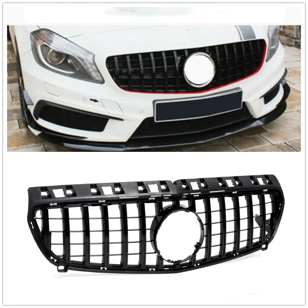 Front Grille For Mercedes Benz A Class W176 2013-2015 A180 A200 A250 A45 AMG Grill GT Style Black/Silver Upper Bumper Hood Mesh
Front Grille For Mercedes Benz A Class W176 2013-2015 A180 A200 A250 A45 AMG Grill GT Style Black/Silver Upper Bumper Hood Mesh