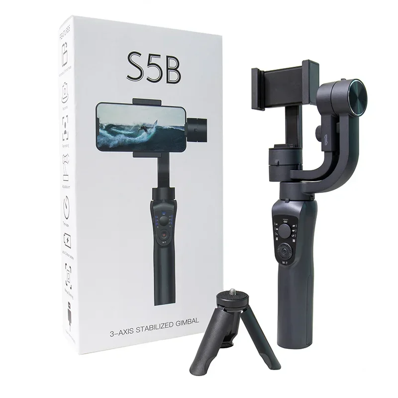 Handheld Camera Stabilizer With Tripod Face Tracking via App Selfie Stick Gimbal Stabilizer
Handheld Camera Stabilizer With Tripod Face Tracking via App Selfie Stick Gimbal Stabilizer