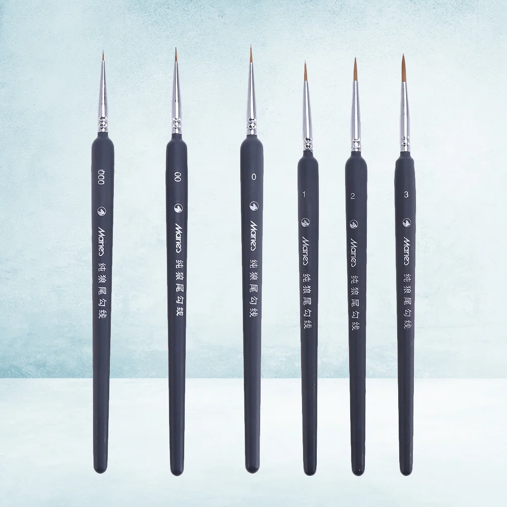 Professional Paint Brush Wolf Fine Painting Pen Nylon Hair Brush Sets Detail Painting Drawing Line Pen Brush Art Supplies A45
Professional Paint Brush Wolf Fine Painting Pen Nylon Hair Brush Sets Detail Painting Drawing Line Pen Brush Art Supplies A45