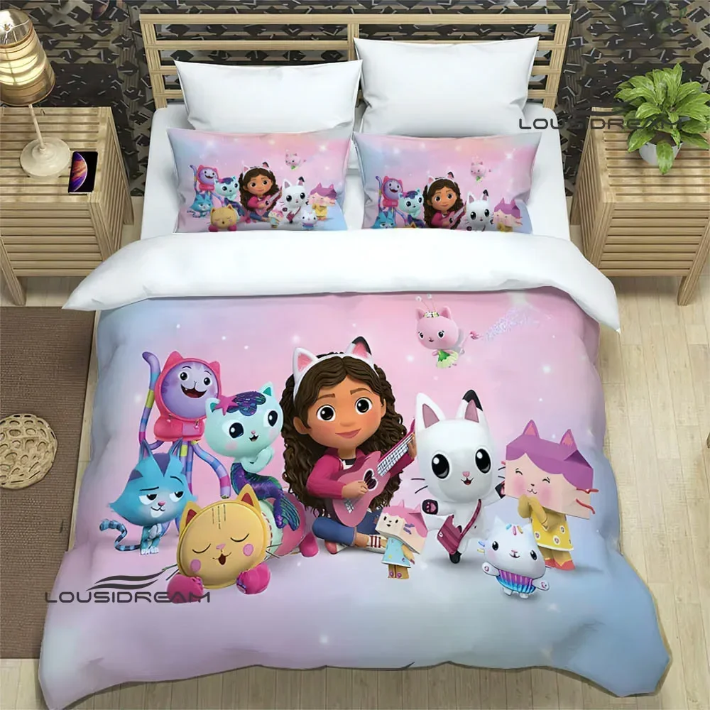 Gabby's Dollhouse Bedding Sets exquisite bed supplies set duvet cover bed comforter set bedding set luxury birthday gift
Gabby's Dollhouse Bedding Sets exquisite bed supplies set duvet cover bed comforter set bedding set luxury birthday gift