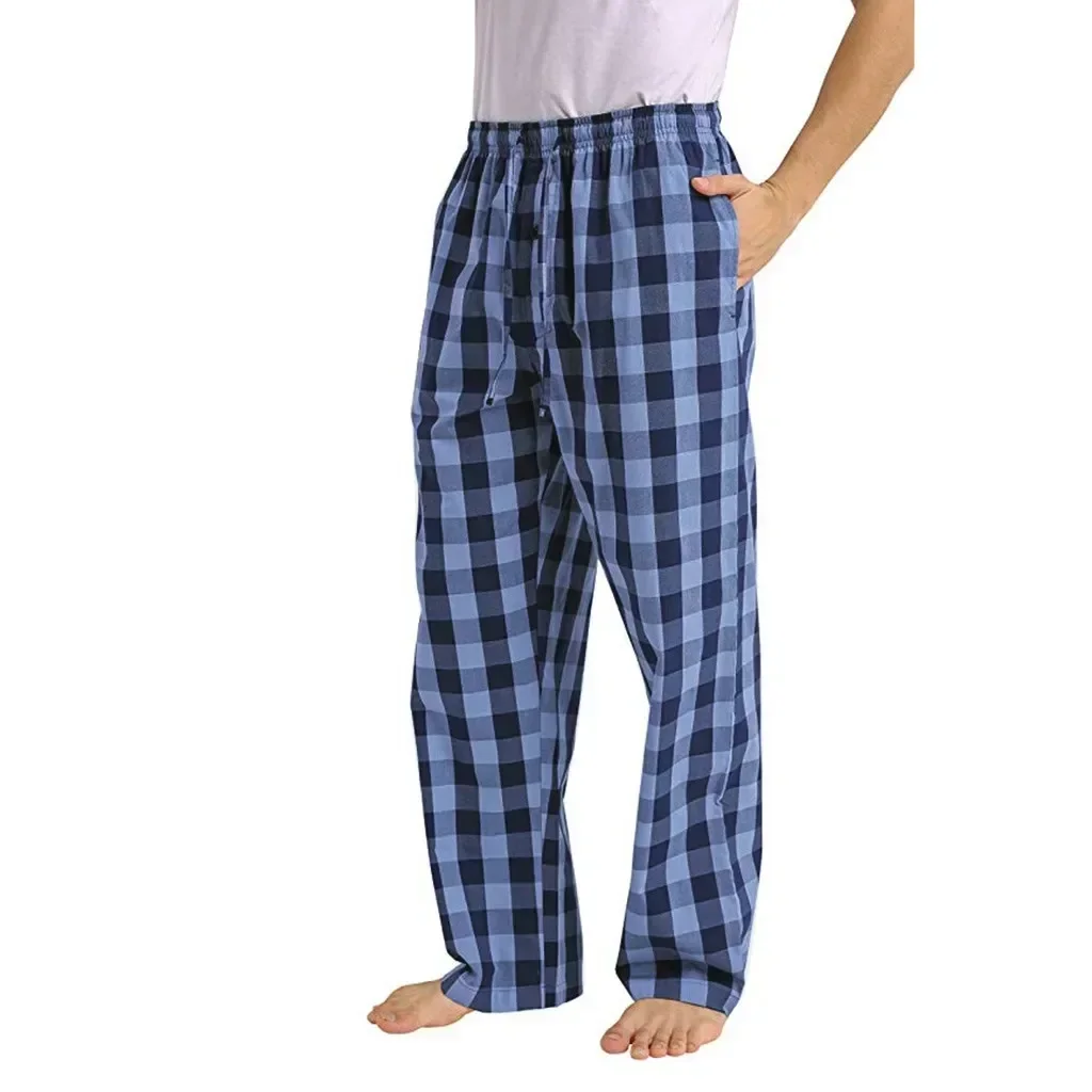 Спортивные брюки Pantalones, модная свободная повседневная мужская пижама в клетку, мужские тренировочные штаны с карманами
Спортивные брюки Pantalones, модная свободная повседневная мужская пижама в клетку, мужские тренировочные штаны с карманами