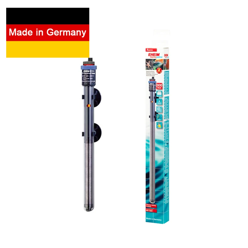 EHEIM JAGER HEATER 300W Aquarium Fish Tank Submersible Thermostat Explosion-proof Glass Heating Rod Made in Germany
EHEIM JAGER HEATER 300W Aquarium Fish Tank Submersible Thermostat Explosion-proof Glass Heating Rod Made in Germany