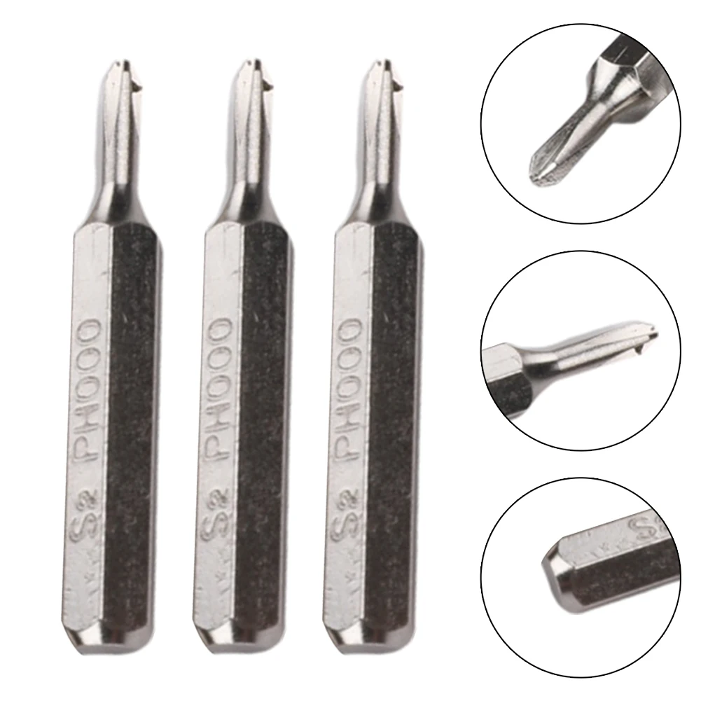 3pcs PH000 Screwdriver Bits 5/32Inch Hex Shank Cross Screwdriver Bit Set Electric Screwdriver Quick Change Hand Tool
3pcs PH000 Screwdriver Bits 5/32Inch Hex Shank Cross Screwdriver Bit Set Electric Screwdriver Quick Change Hand Tool