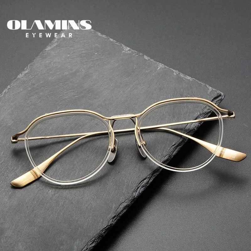 OLAMINS Модная супер фотомагнитная титановая розовая роза для девушек оправа для очков оптическая DTX131
OLAMINS Модная супер фотомагнитная титановая розовая роза для девушек оправа для очков оптическая DTX131