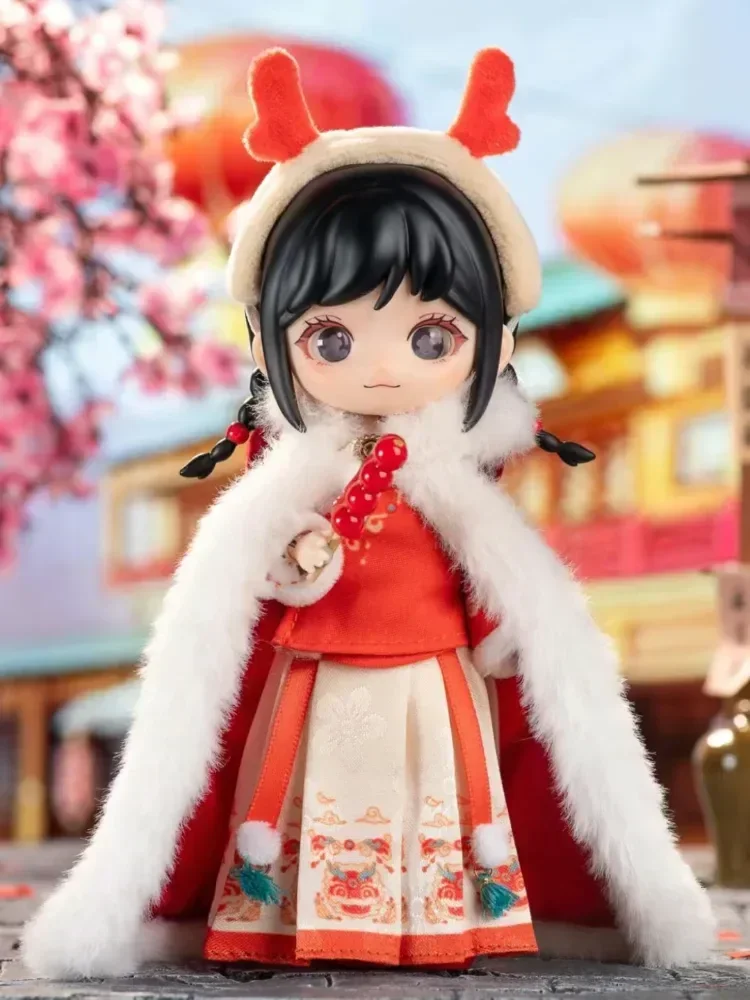 2024 Original Liroro New Year The Girl With The Sugar Gourd Red Skirt Cape1/12 Bjd Movable Doll Set Room Decoration Model Toys
2024 Original Liroro New Year The Girl With The Sugar Gourd Red Skirt Cape1/12 Bjd Movable Doll Set Room Decoration Model Toys