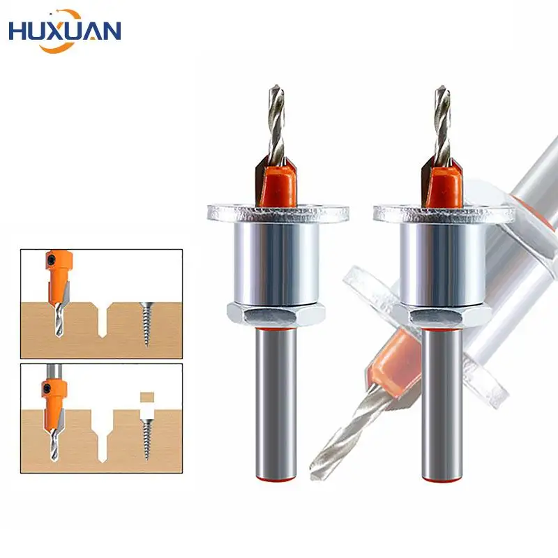 Adjustable Countersink Woodworking Router Core Limiter Alloy Drill Bits Wood Drilling Milling Cutter Screw
Adjustable Countersink Woodworking Router Core Limiter Alloy Drill Bits Wood Drilling Milling Cutter Screw