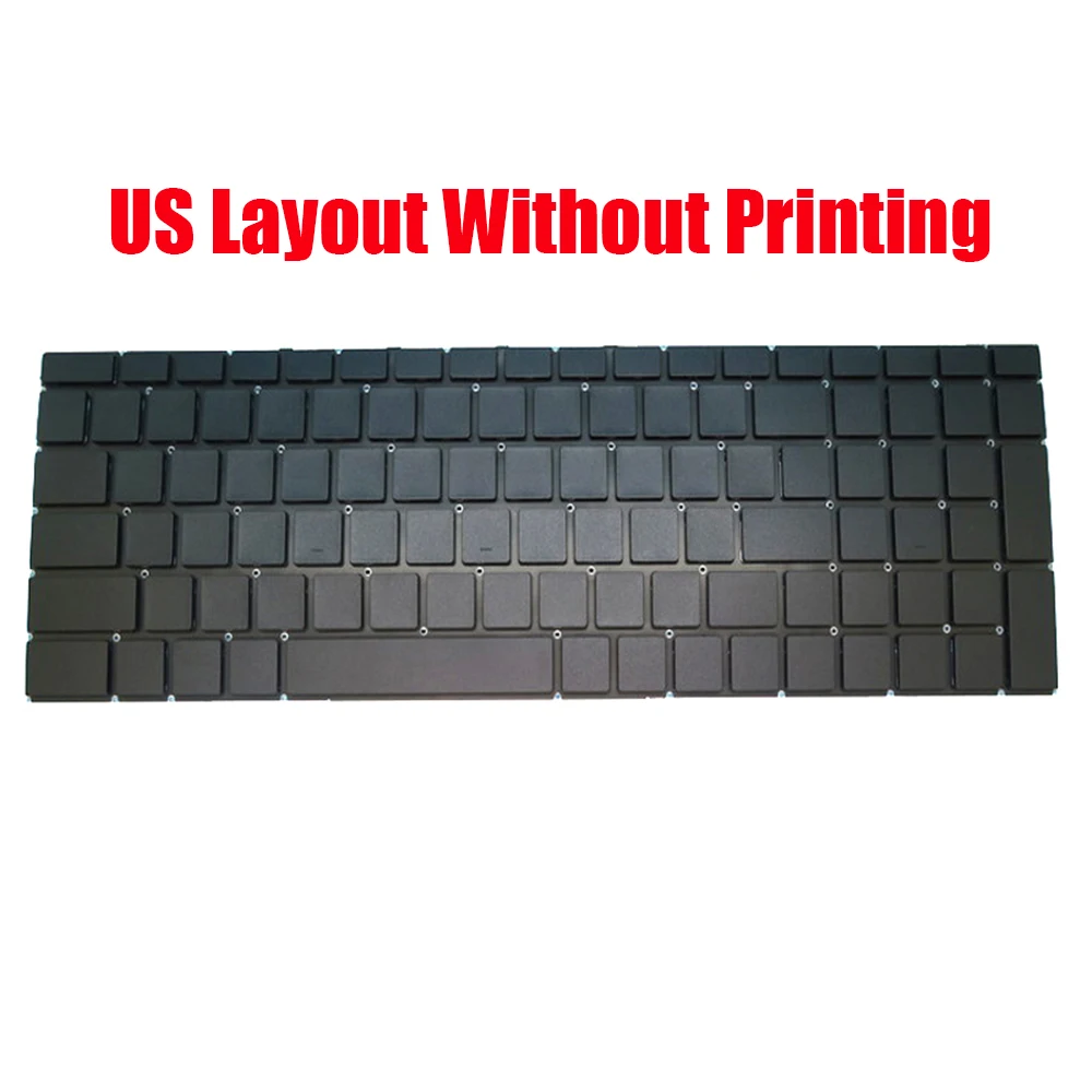 

US FR Laptop Keyboard MB3501006 XK-HS111 French English Silver With Backlit New