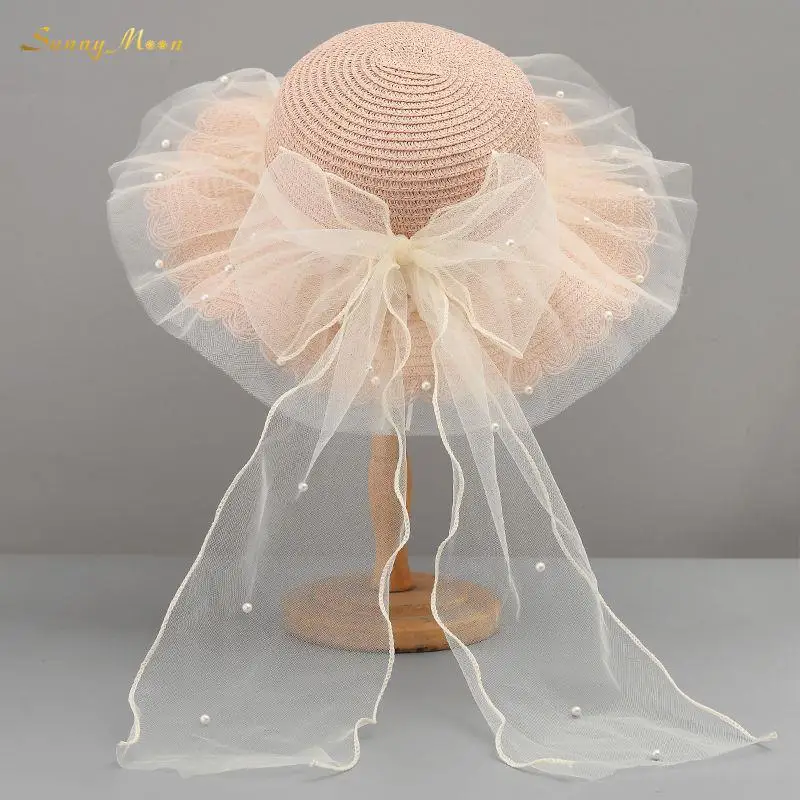 New Style Fashion Girl Summer Sun Protection Casual Big Hat Brim Pearl Bow All Matching Beach Hat Infant Toddler Child 3-10Y
New Style Fashion Girl Summer Sun Protection Casual Big Hat Brim Pearl Bow All Matching Beach Hat Infant Toddler Child 3-10Y