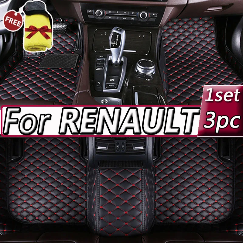 

Car Floor Mat For RENAULT Kadjar Clio Espace Zoe trafic 3 Espace 3 Grand Scenic VEL SATIS ARKANA Fluence Car Accessories