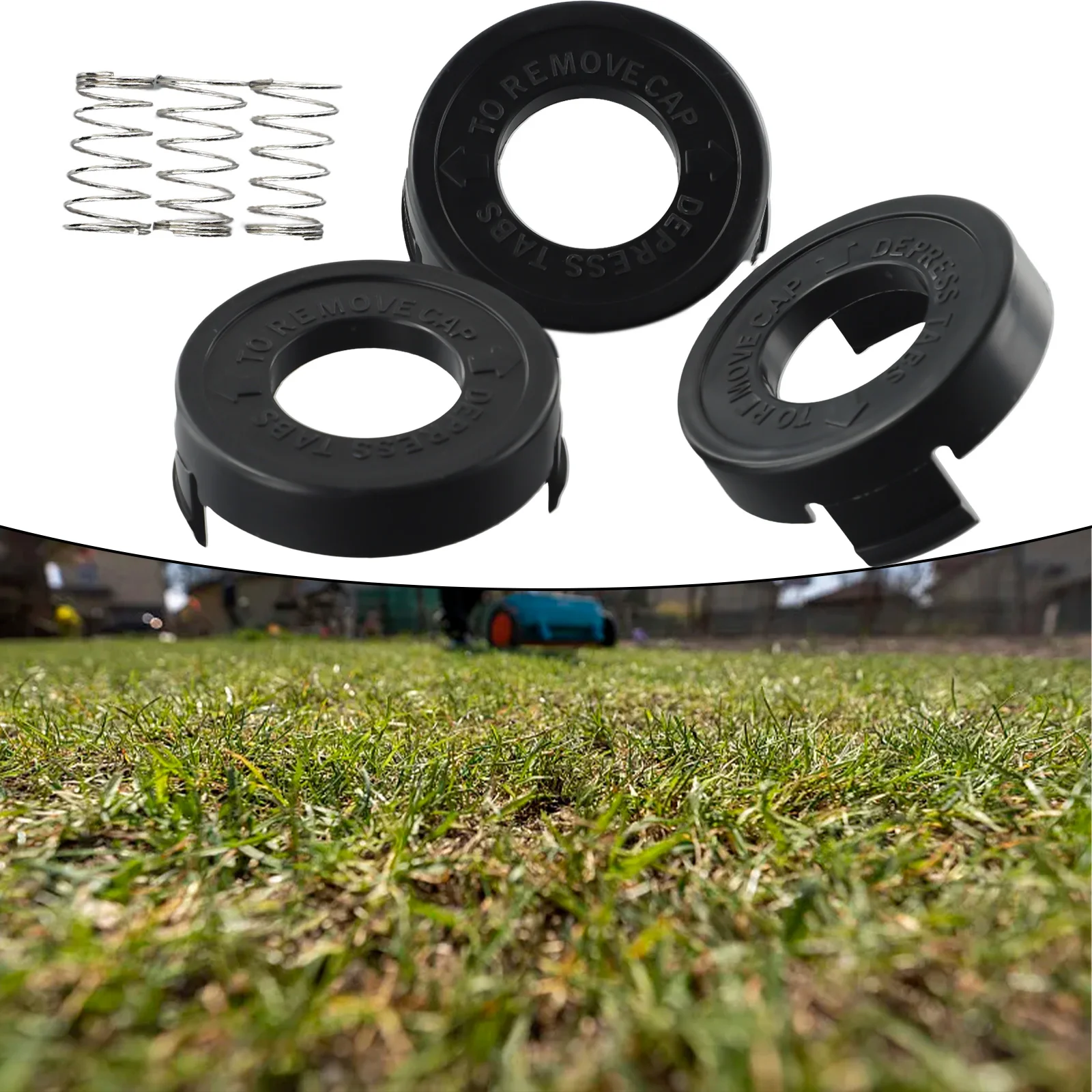 3PCS Cap Cover Coil Cover For Black & Decker GL250 GL310 GL360 GLC12 BDST36 Home And Garden Trimmer Spool Cover Line Set
3PCS Cap Cover Coil Cover For Black & Decker GL250 GL310 GL360 GLC12 BDST36 Home And Garden Trimmer Spool Cover Line Set
